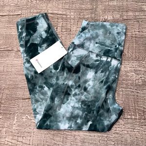 Lululemon Align HR Pant 25” *pockets DYSV Diamond Dye Starlight Smoked Spruce